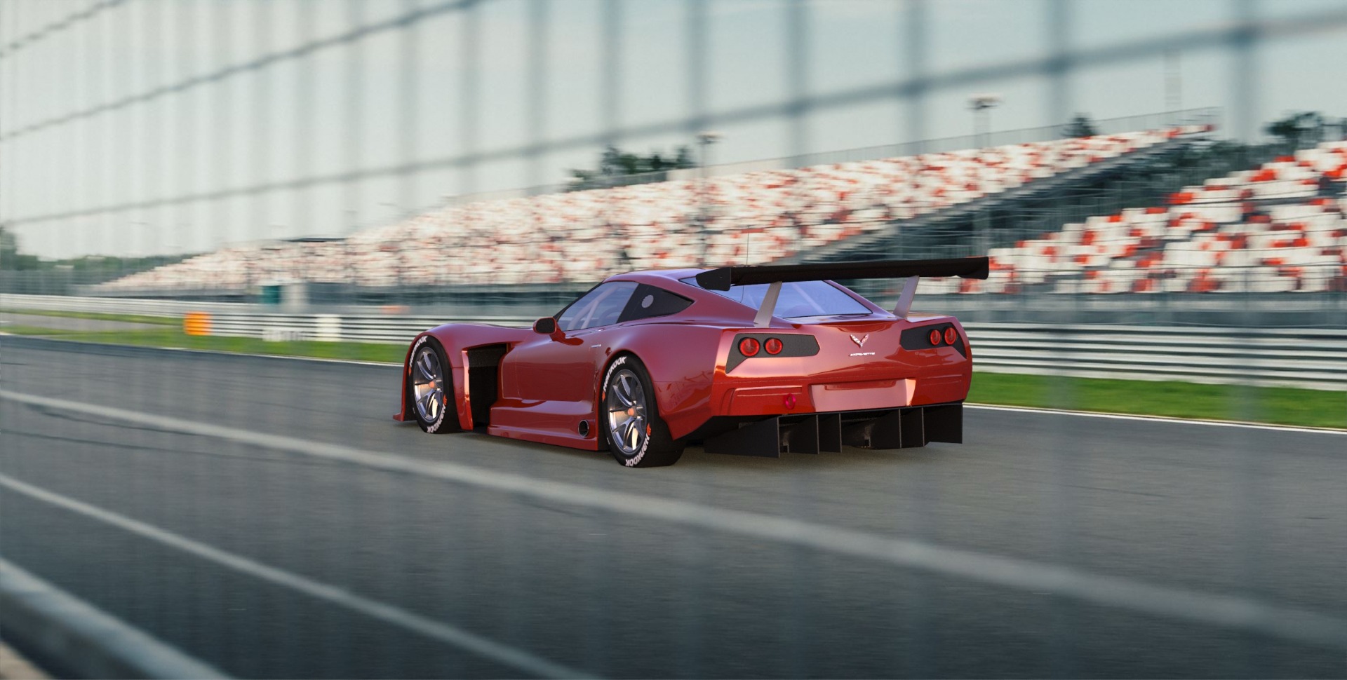 Our racingcar Z47 Le Mans in action - By Zolland design